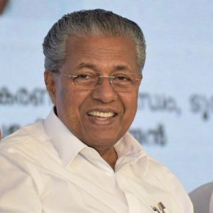 Portrait of the Chief Minister of Kerala